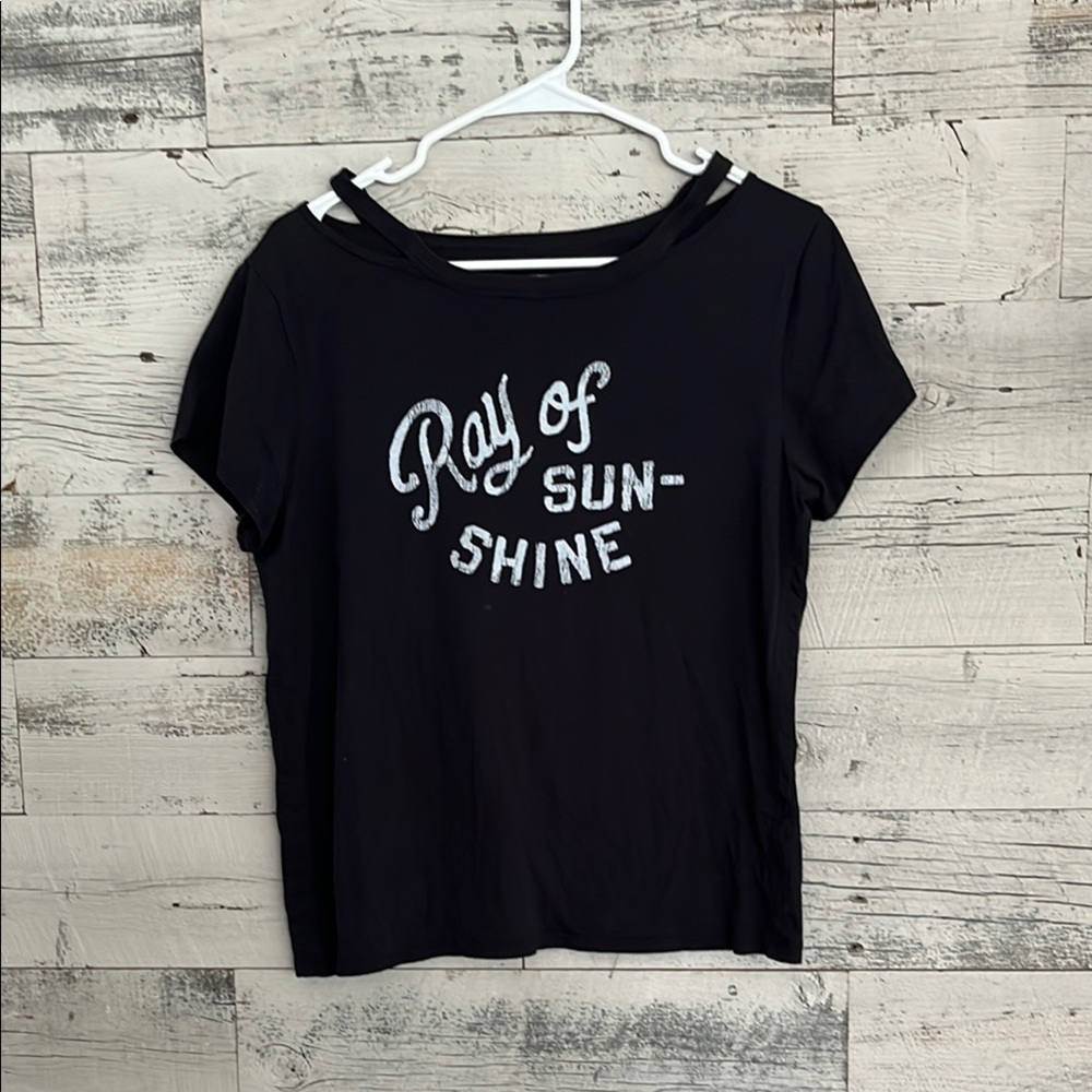 Abercrombie & Fitch Black T-Shirt Short Sleeve